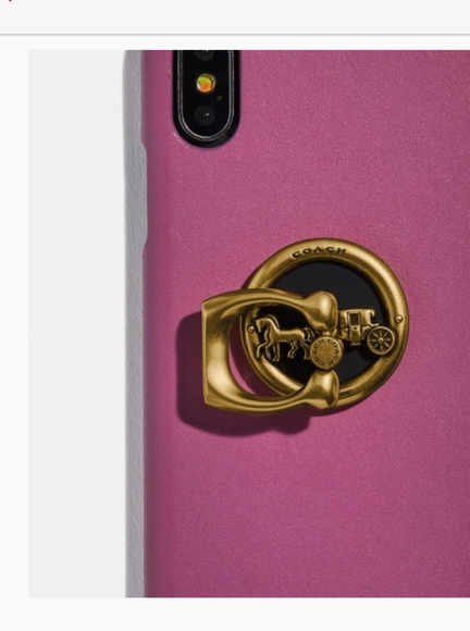 COACH PHONE GRIP/ RING - Picture 5 of 7